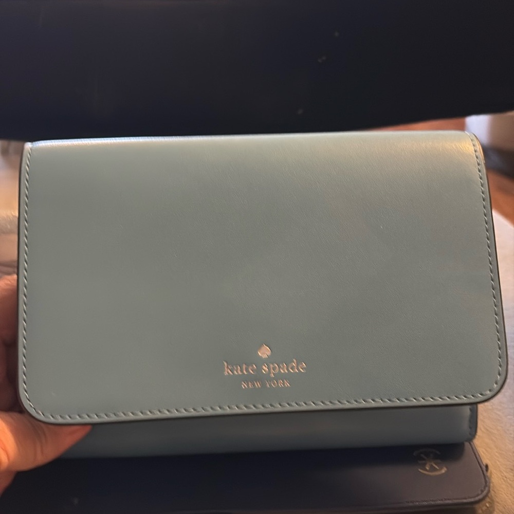 KATE SPADE NY Kerri Small Flap Wallet on a String Shoulder Handbag, NWT, a beaut
